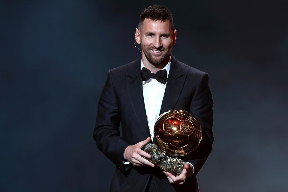 Messi recibió otro Balón de Oro este año (Fuente: EFE)