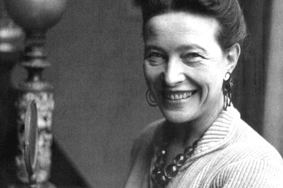 Simone de Beauvoir nació el 9 de enero de 1908.