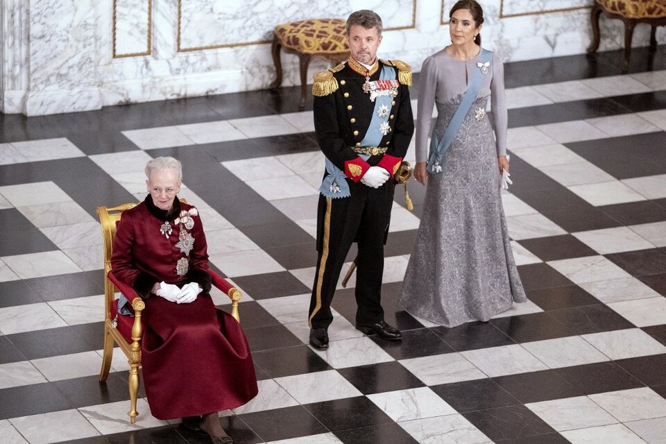 La reina Margarita II de Dinamarca anunció que abdicará a su trono (Fuente: AFP)