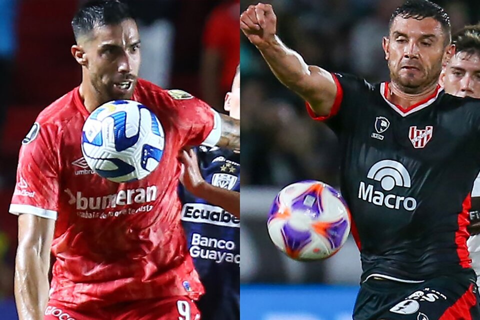 Gabriel Avalos y Adrián Martínez llegan a Independiente y Racing, respectivamente (Fuente: Fotobaires)