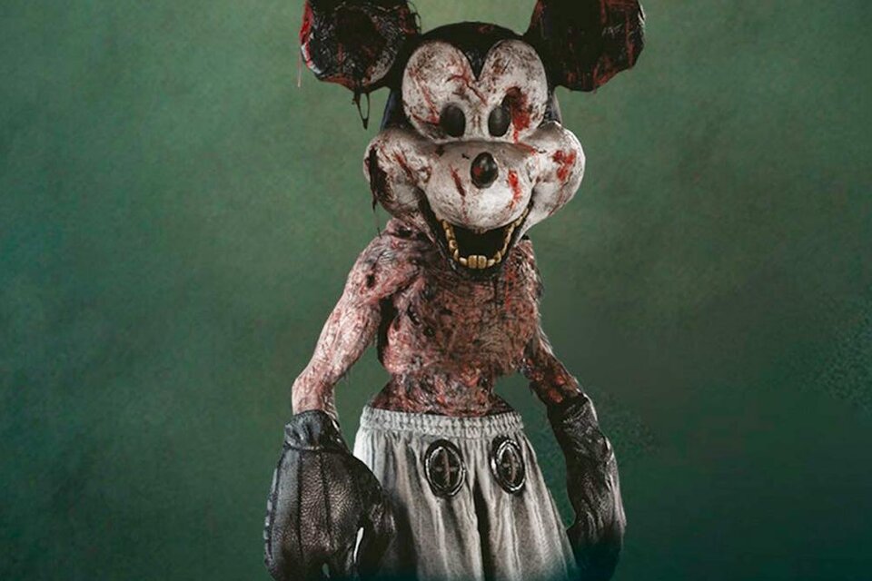El Mickey Mouse zombie del videojuego "Infestation 88".