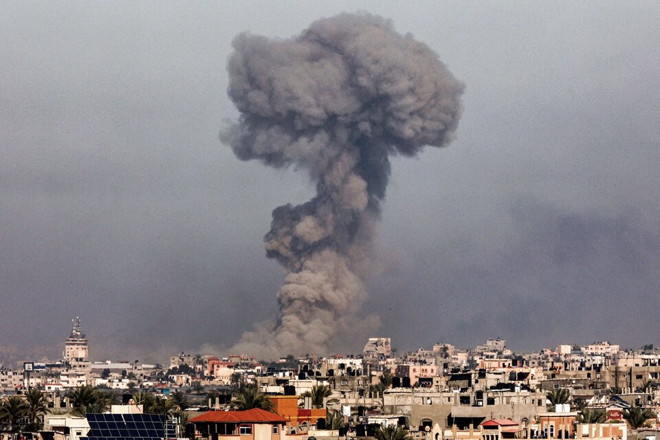  Los edificios en ruinas en Gaza tras los ataques israelís, a 12 de diciembre de 2023.