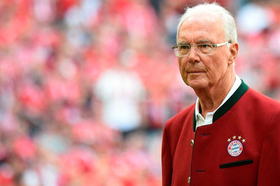 Franz Beckenbauer tenía 78 años (Fuente: AFP)