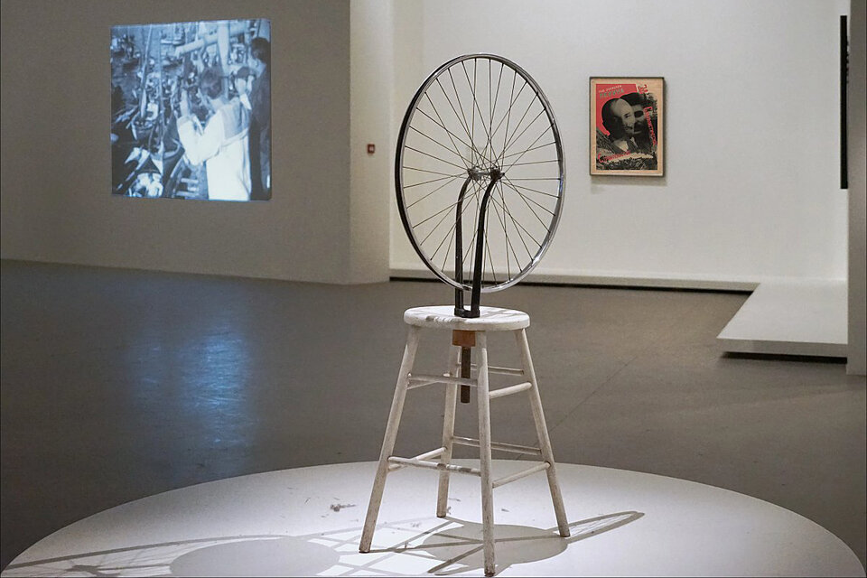"Rueda de bicicleta", de Marcel Duchamp