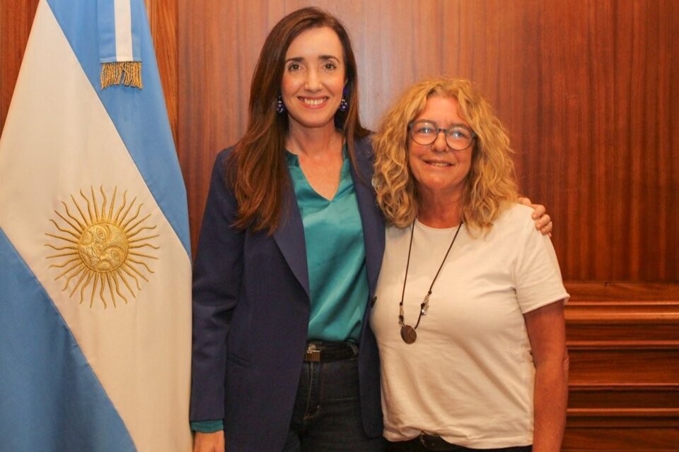 Quién es Claudia Rucci, la nueva directora del Observatorio de Derechos Humanos del Senado designada por Villarruel. (Imagen: X/@VickyVillarruel)