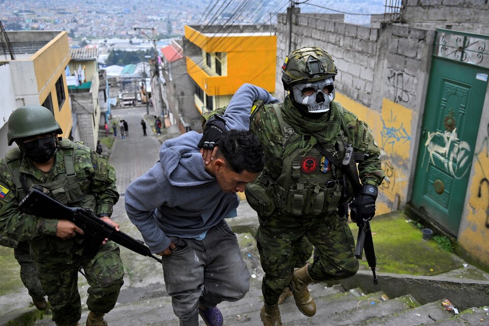 Ecuador: narcoestado neoliberal (Fuente: AFP)