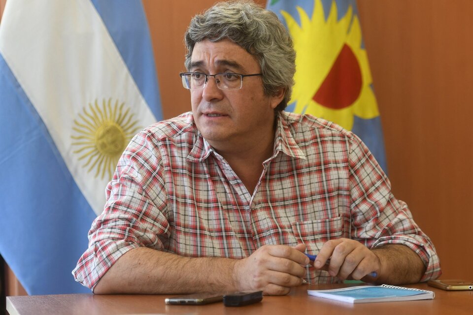 Javier Rodríguez: "¡No vamos a rematar nuestros recursos naturales!" (Fuente: Télam)