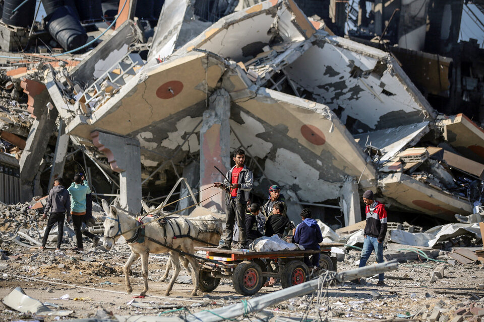Gaza terminará reducida a escombros. (Fuente: AFP)