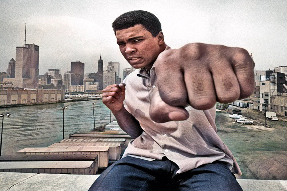 Muhammad Ali, 1966. Imagen: Thomas Hoepker