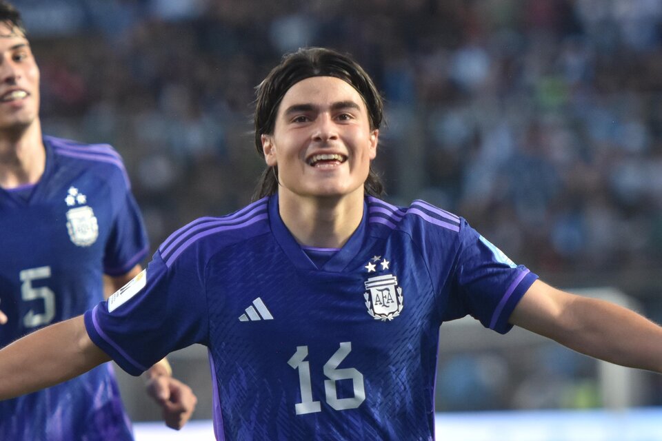 Luka Romero, de 19 años, está cerca de ser cedido a préstamo a Boca. (Fuente: Télam)