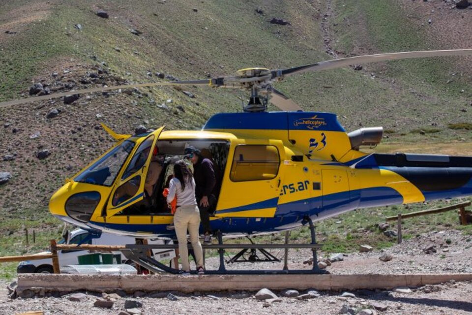 Rescataron a una andinista en el Cerro Aconcagua: estaba agotada y deshidratada