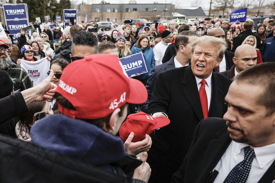 Trump buscaba un triunfo en la interna republicana de New Hampshire (Fuente: AFP)