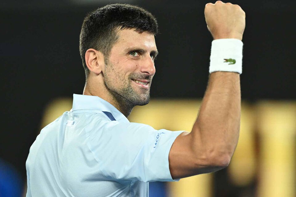 Novak Djokovic, el rey del Abierto de Australia. (Fuente: ATP)
