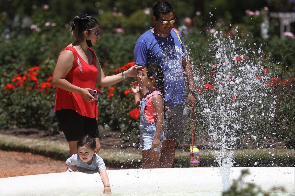 Sigue el calor en el AMBA. (Fuente: Carolina Camps)