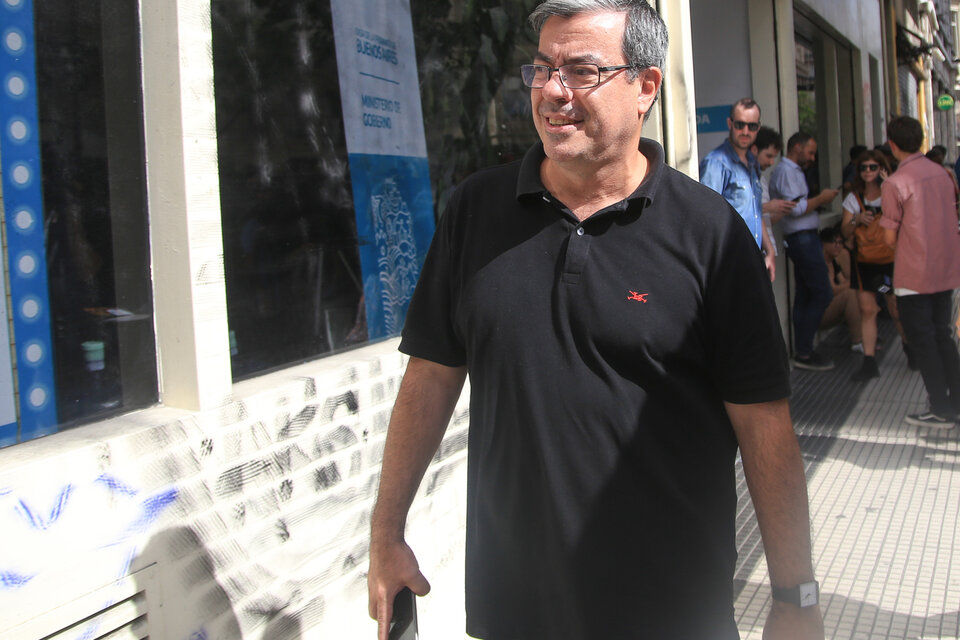 Germán Martínez, presidente del bloque de UxP en Diputados.  (Fuente: NA)
