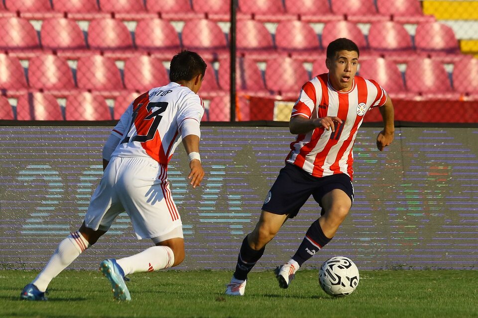 Preolímpico Sub-23: Paraguay se impuso a Perú y lidera el Grupo B (Fuente: AFP)