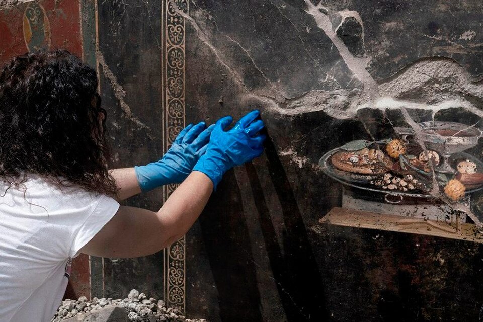 El hallazgo dio origen a la muestra "La otra Pompeya", que se exhibe actualmente en Italia.