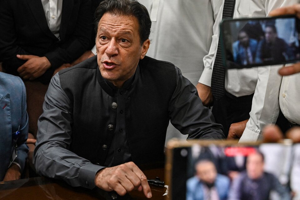 Imran Khan condenado a 10 años de cárcel (Fuente: AFP)