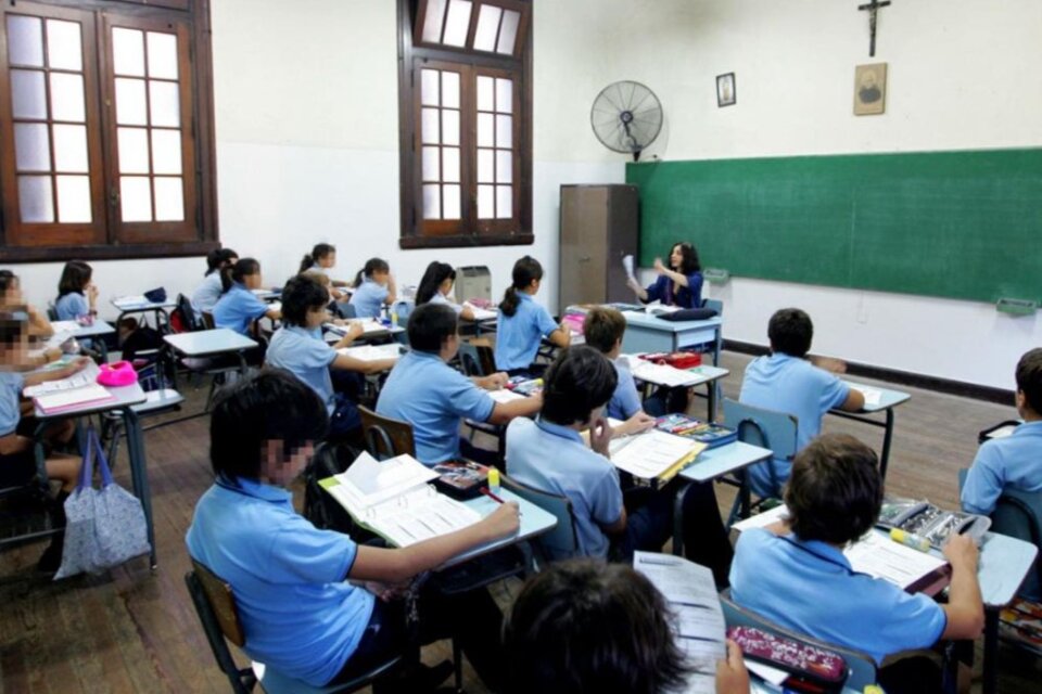 Colegios privados de CABA: cuánto aumentan las cuotas en marzo 2024. (Fuente: Télam)