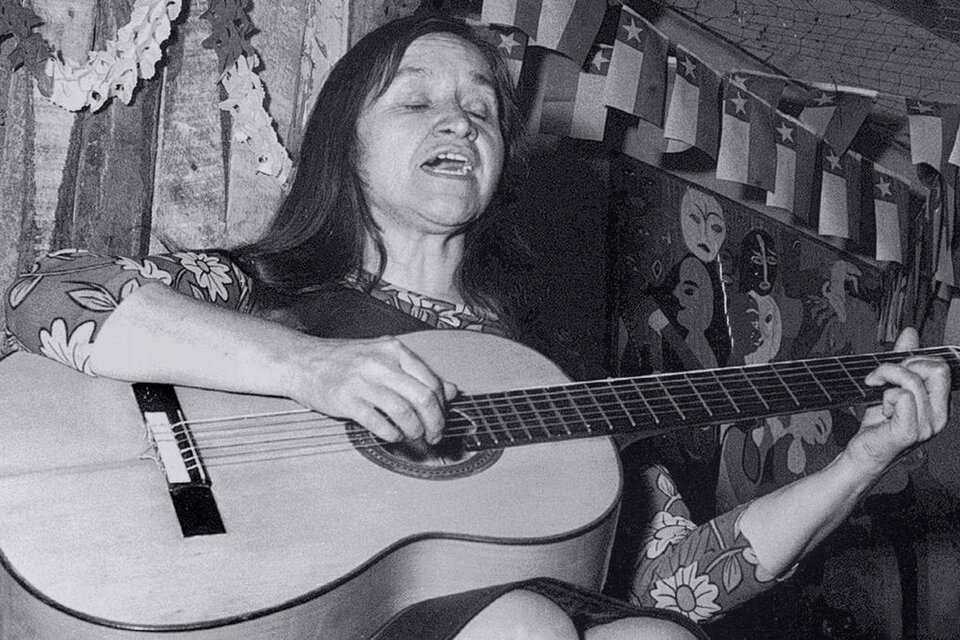 Violeta Parra murió el 5 de febrero de 1967 (Fuente: Télam)