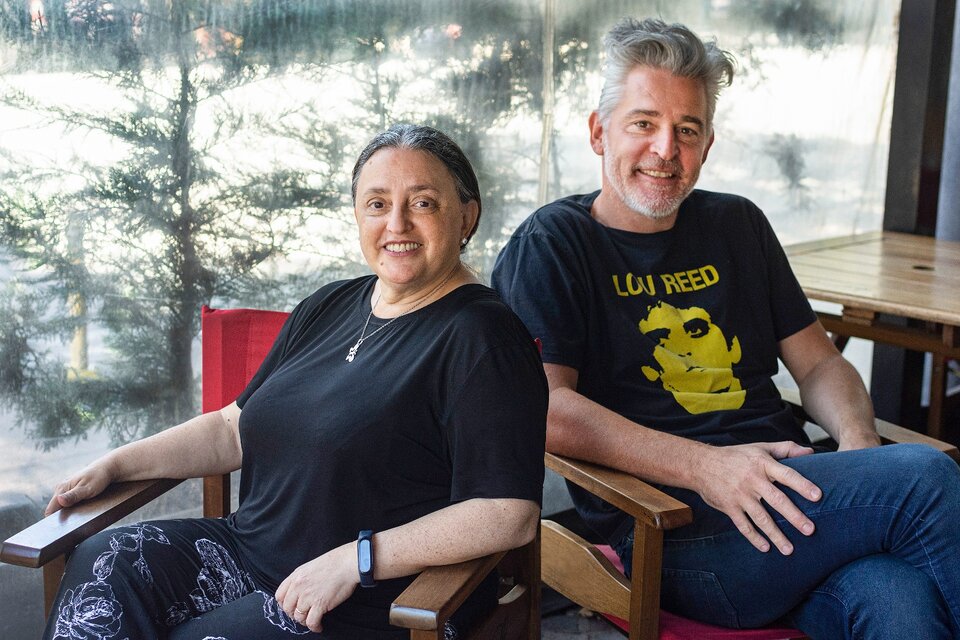 Sandra Yudchak y Ernesto Sánchez, impulsores del festival. (Fuente: Verónica Bellomo)