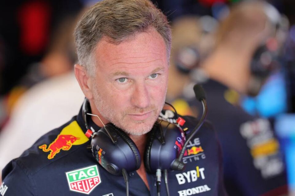 Christian Horner, jefe de equipo de Red Bull.  (Fuente: AFP)