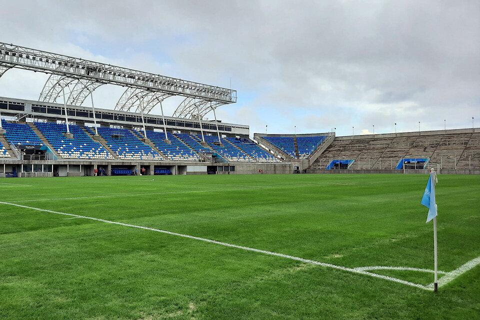 El estadio de San Nicolás donde mañana jugará Central. 