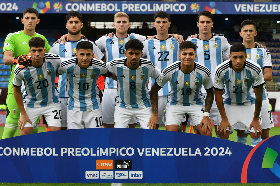 La selección argentina Sub-23 busca la clasificación a los Juegos Olímpicos.  (Fuente: @Argentina)