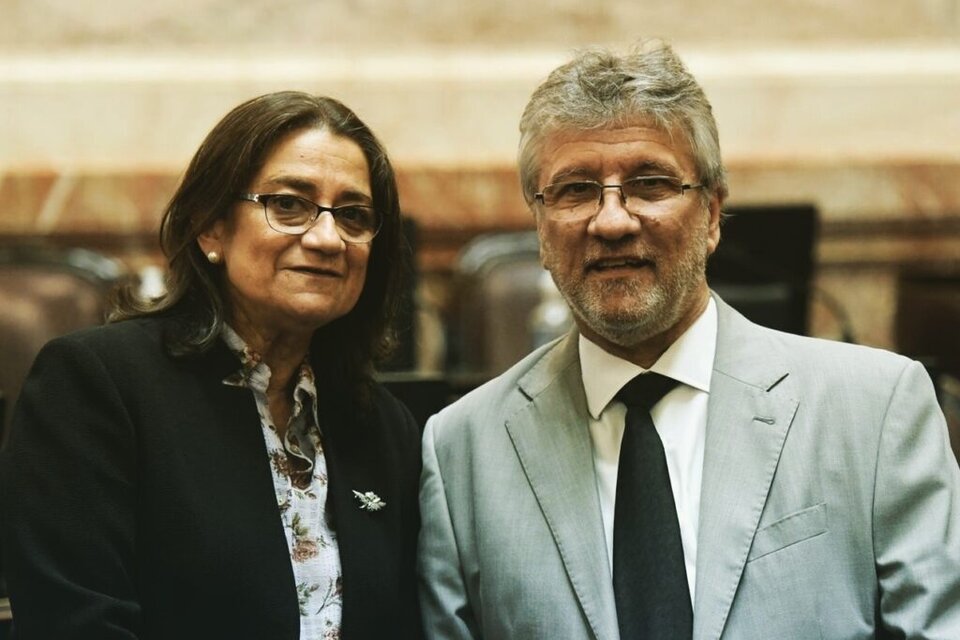 Lucía Corpacci y Guillermo "Joao" Andrada.