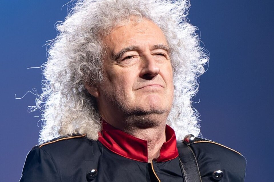 El guiño de Brian May, guitarrista de Queen, a una mítica banda argentina (Fuente: Wikimedia commons)