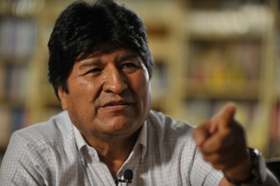 Migraciones le prohibió a Evo Morales la a Perú. (Fuente: Adrián Pérez)