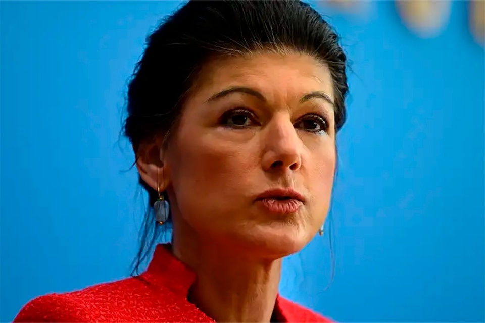 Sahra Wagenknecht. (Fuente: AFP)