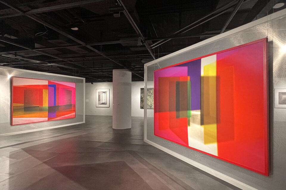 Vista parcial de la exposición de Jorge Miño en Arthaus