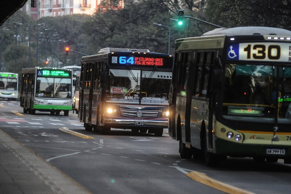 Cómo está hoy el transporte público en Buenos Aires.