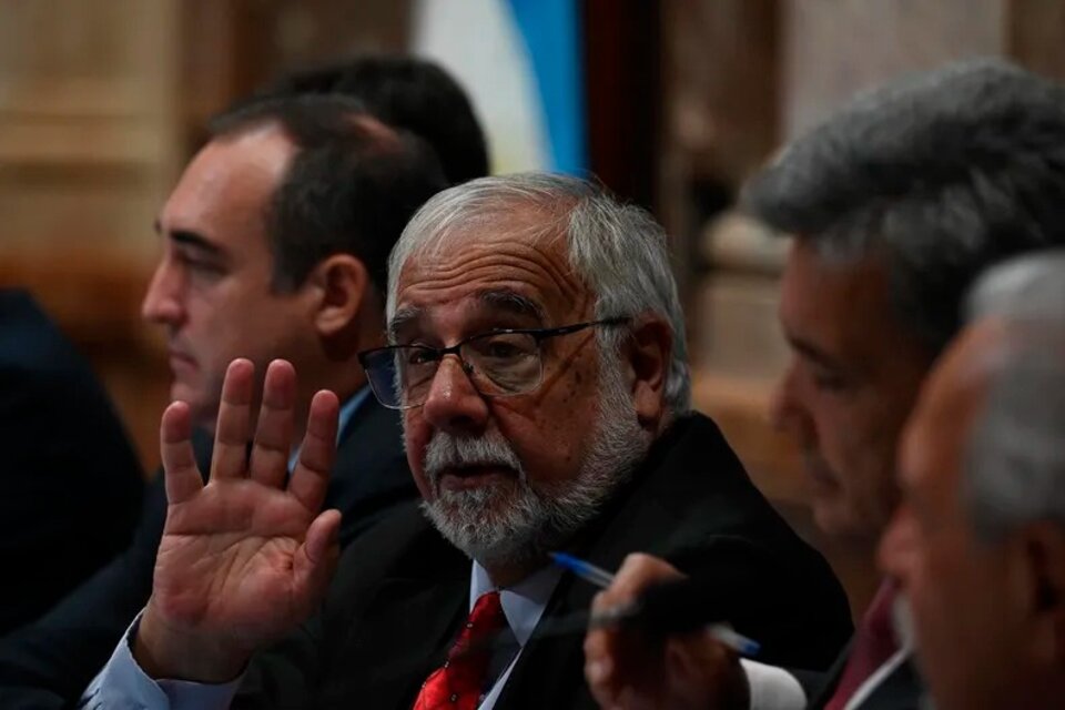 Un abogado de represores, titular de la Bicameral para tratar el DNU de Javier Milei (Fuente: Télam)