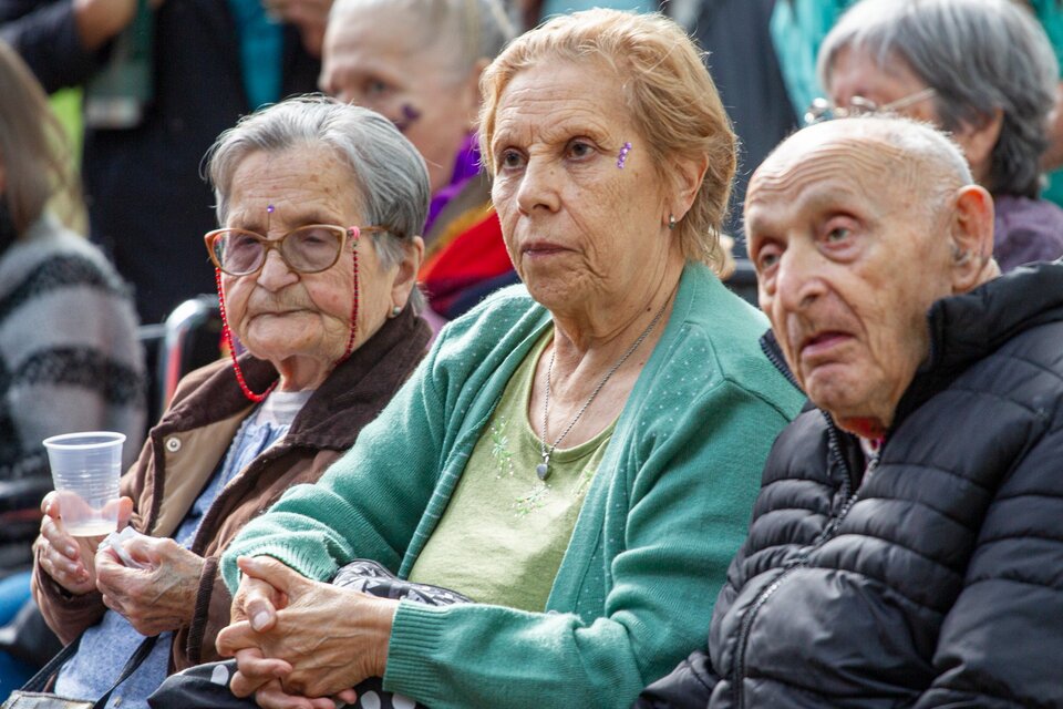 Milei justifica que los jubilados constituyen la franja etaria con menor pobreza. (Fuente: Bernardino Avila)