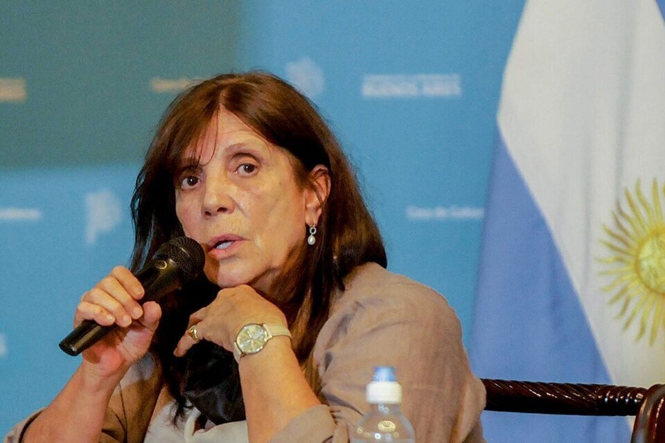 Teresa García: "Milei quiere que desaparezcan las provincias" (Fuente: Télam)