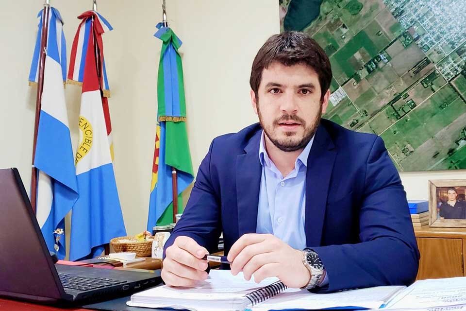 Leonel Chiarella, intendente de Venado Tuerto.