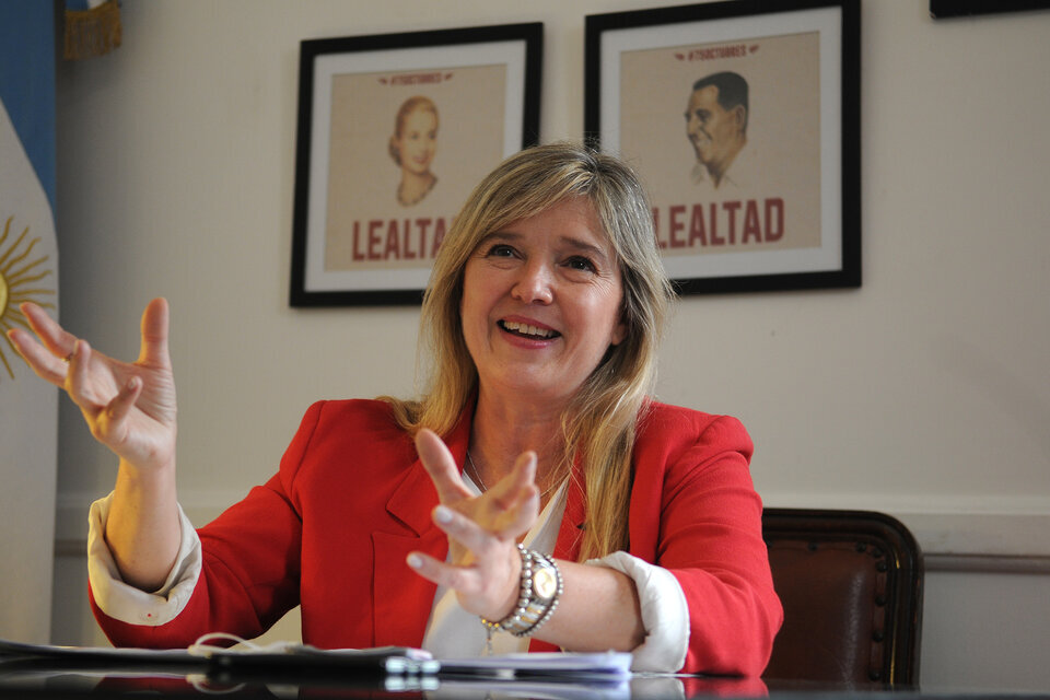 Cristina Álvarez Rodríguez: "Milei atenta contra la estabilidad de la Provincia"   (Fuente: Guadalupe Lombardo)