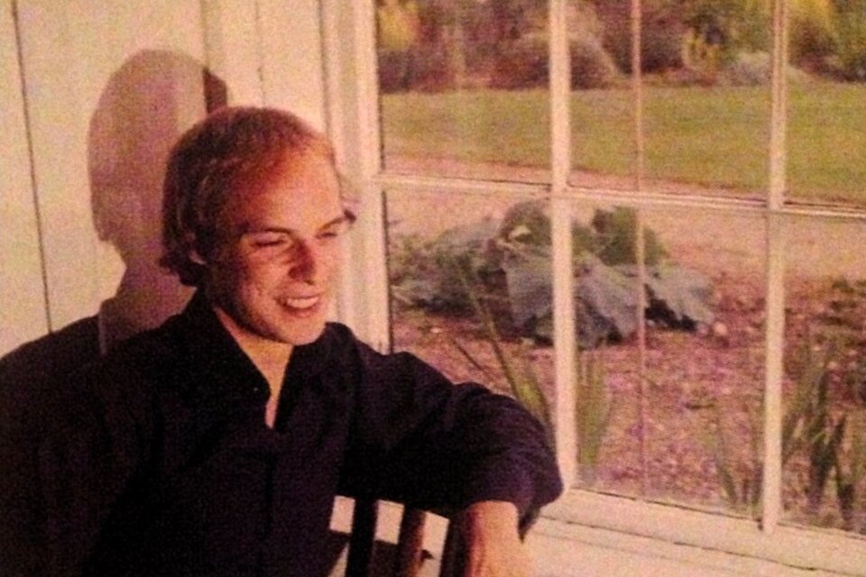 Brian Eno en la época de Another Green World, 1975