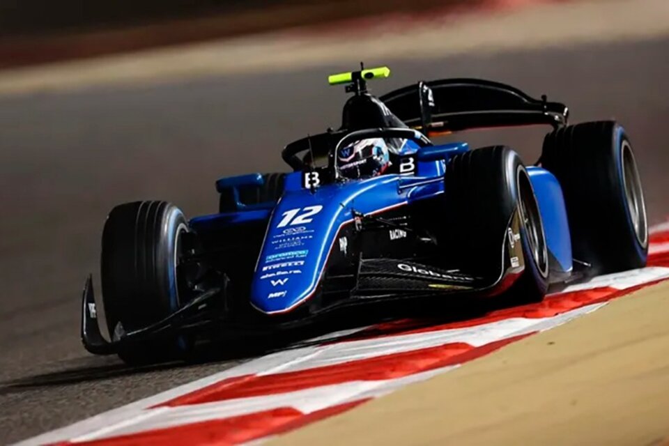 Colapinto logró el decimosexto tiempo en la clasificación de la Fórmula 2 (Fuente: Instagram)