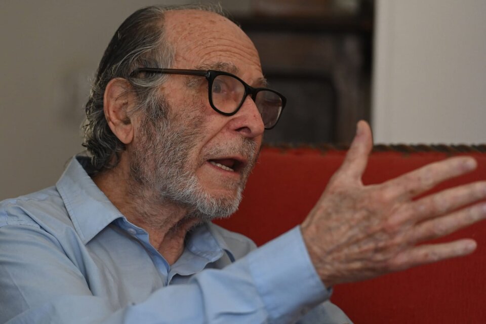 Walter Operto tiene 87 años, y la energía para seguir creando. (Fuente: Sebastián Granata)