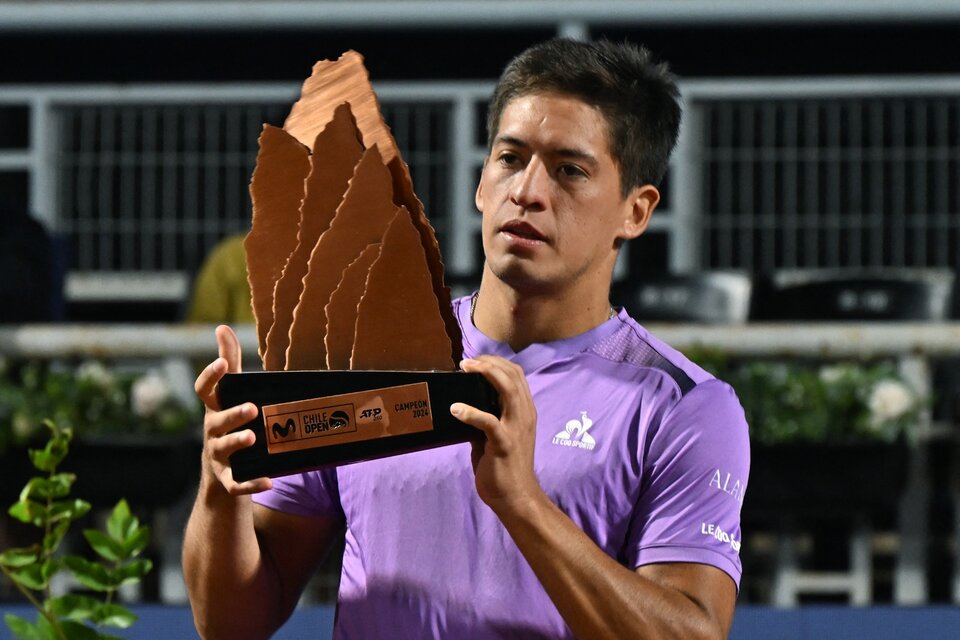 Sebastián Báez ganó su sexto título. (Fuente: AFP)