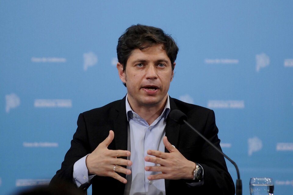 Axel Kicillof, gobernador de la Provincia de Buenos Aires.