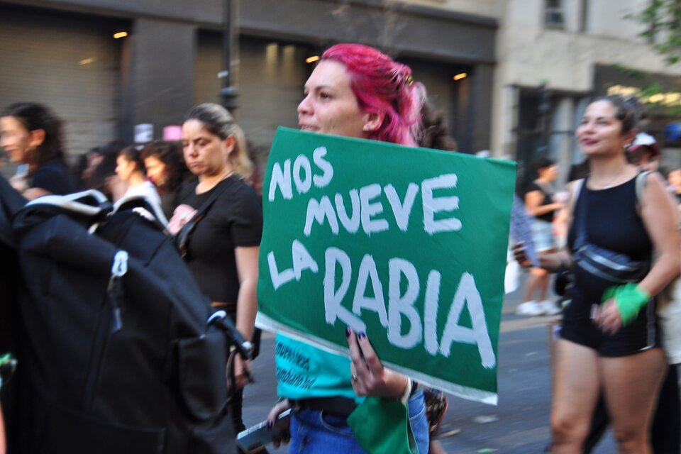 Marcha 8M: el documento y discurso de la movilización por el Día de la Mujer (Fuente: Lucía Grossman)