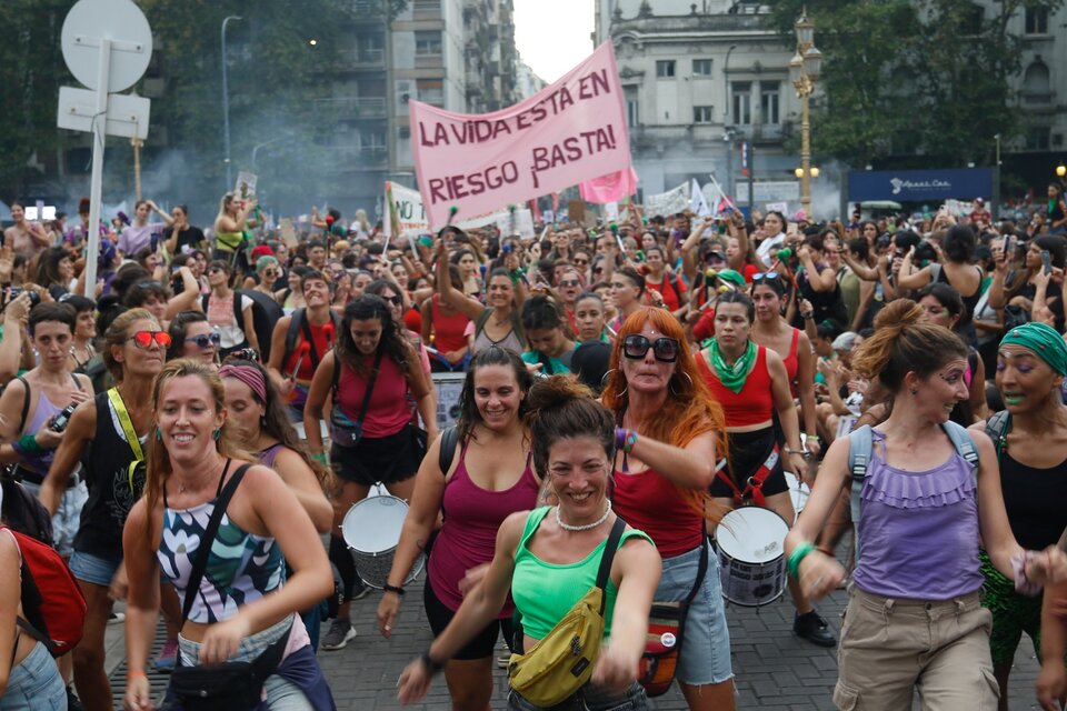 El 8M se potencia frente a un gobierno anti-feminista. (Fuente: Leandro Teysseire)