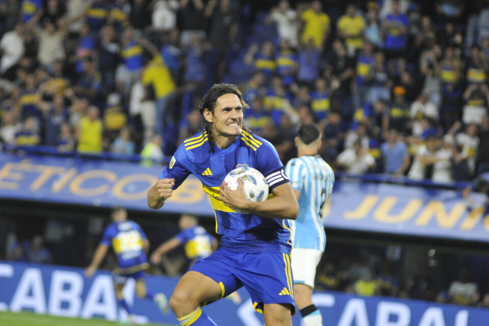 Boca, a lo Dragon Ball: se transformó en Ozaru contra Racing (Fuente: Julio Martín Mancini)