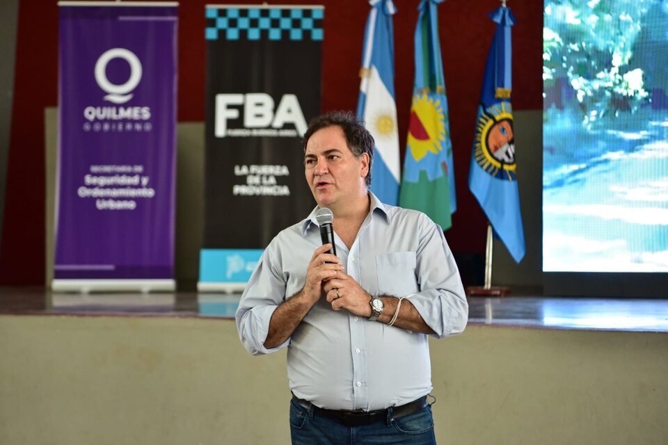 Javier Alonso, ministro de Seguridad de la Provincia de Buenos Aires. 