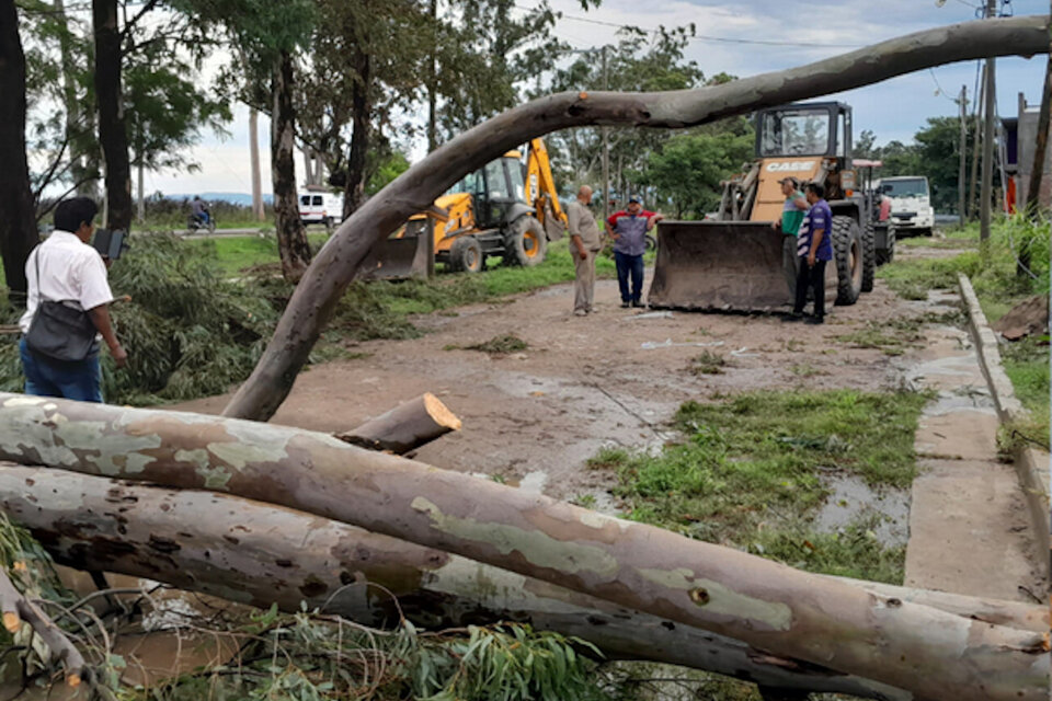 Las lluvias siguen provocando destrozos en el norte argentino  (Fuente: Facebook La Batidora)