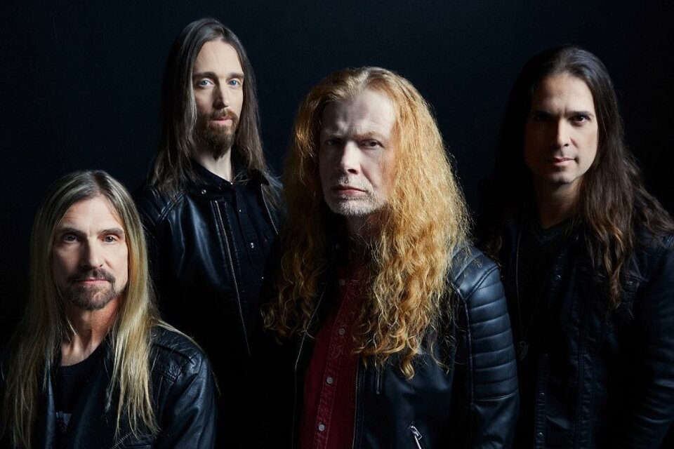 La mítica banda de metal Megadeth se presenta en el Movistar Arena en el marco de su gira mundial "Crush the World Tour"